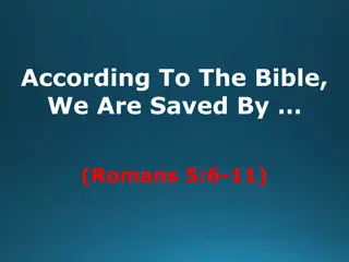 Biblical Path to Salvation: Faith, Grace, and Redemption