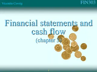 Financial Statements and Cash Flow Analysis