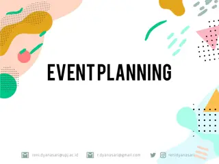Efficient Event Planning Strategies and Feasibility Analysis