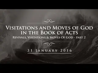 40 Years of Divine Visitation in the Book of Acts