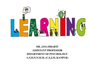 Concept of Learning in Psychology