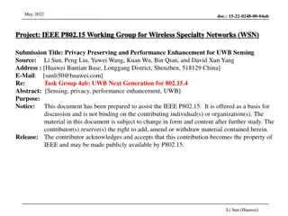 Enhancing UWB Sensing Performance with Privacy Preservation