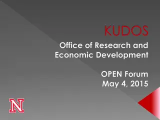 Appreciation and Recognition at Office of Research and Economic Development