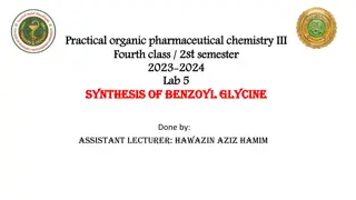 Synthesis of Benzoyl Glycine in Organic Pharmaceutical Chemistry Lab