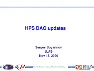HPS DAQ Updates and Future Development at Jefferson Lab