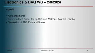 Electronics & DAQ Working Group Updates - Far Forward Detectors and More