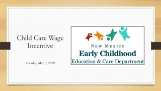 Child Care Wage Incentive Program in New Mexico