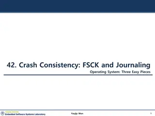 Crash Consistency in File Systems