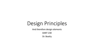 Design Principles Overview: The Big 4 and Beyond