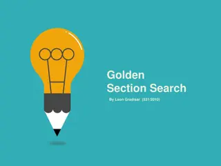 Introduction to Golden Section Search Method by Leon Gradisar