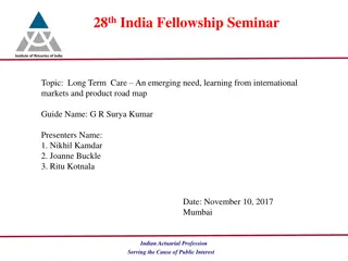 Insights into the Emerging Need for Long-Term Care in India