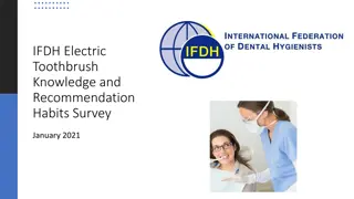 Global Survey on Electric Toothbrush Knowledge and Recommendations