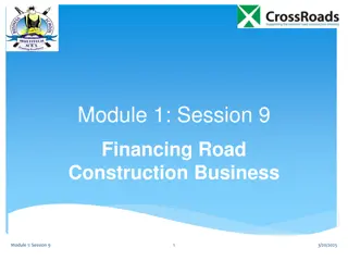 Financing for Road Construction Business Growth