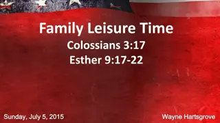 Christian Stewardship and Body Care Sermon Notes