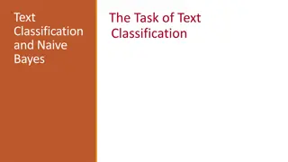 Text Classification and Naive Bayes in Information Processing