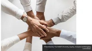 NABIP Diversity, Equity, Inclusion Mission & Values