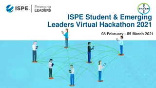 Digital Transformation Solutions for Pharmaceutical Manufacturing - ISPE Student & Emerging Leaders Hackathon
