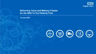 Delivering Value and Enhancing NHS Efficiency Through Strategic Partnerships