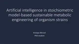 Sustainable Metabolic Engineering in Organisms: AI Stoichiometric Models