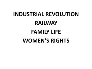 Impacts of the Industrial Revolution on Society and Economy