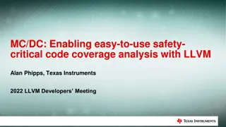 Source-Based Code Coverage Analysis with LLVM