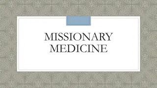 Evolution of Women Medical Missionaries in India from the 19th Century