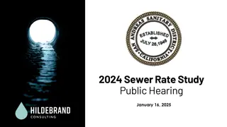 Sewer Rate Study and Revenue Analysis for FY2024/25