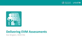 Efficient Management of EVM Assessments for Global Health Programs