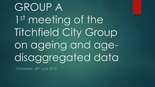 Insights on Age Disaggregated Data and Key Messages for Sustainable Development Goals