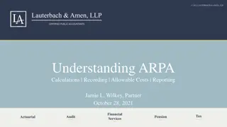 Understanding ARPA Calculations, Recording, and Allowable Costs