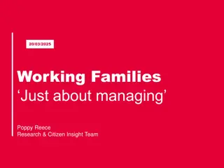Working Families Just About Managing in Essex County