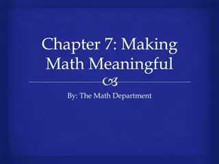 Rethinking Mathematics Education for Real-World Application