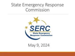 State Emergency Response Commission Meeting Agenda May 9, 2024