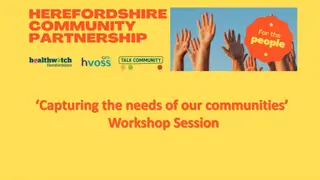 Community Impact Workshop: Co-creating Solutions for the Future
