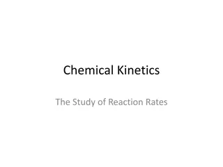 Chemical Kinetics and Reaction Rates