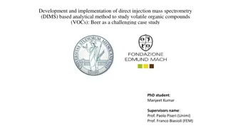 Direct Injection Mass Spectrometry for Studying VOCs in Beer