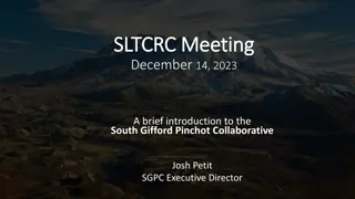 South Gifford Pinchot Collaborative: Mission and Structure
