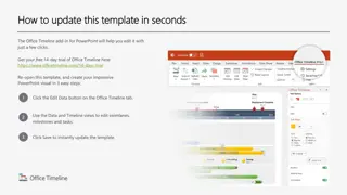 Effortless Template Updating with Office Timeline Add-in