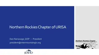 Northern Rockies Chapter of URISA - Supporting Idaho's GIS Community