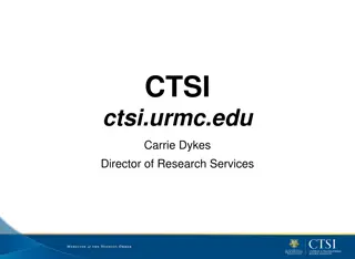Research Services and Resources at CTSI URMC