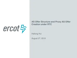AS Offer Structure and Proxy Creation under RTC Hailong Hui