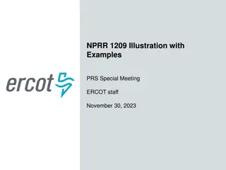 NPRR 1209 Illustration Examples for Ancillary Service Resource Responsibilities