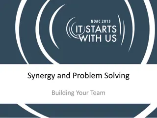 Building Synergy and Problem-Solving Skills for Effective Team Leadership