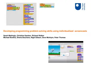 Enhancing Programming Problem-Solving Skills Through Screencast Feedback