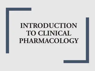 Pharmacodynamics and Drug Receptors in Pharmacology