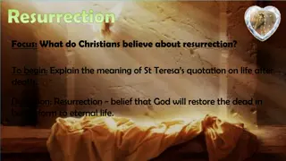 Exploring Christian Beliefs on Resurrection: Meaning, References, and Importance