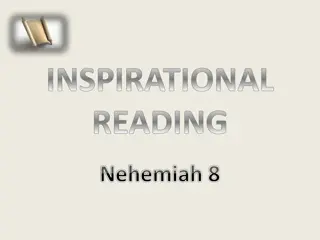 Nehemiah: The Power of Unity in Scriptural Reading