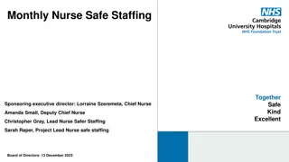 Monthly Nurse Safe Staffing Overview October 2023