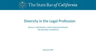 Insights into Diversity in the Legal Profession in California