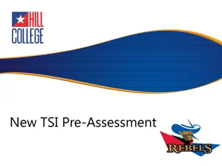 The TSI Assessment and Requirements